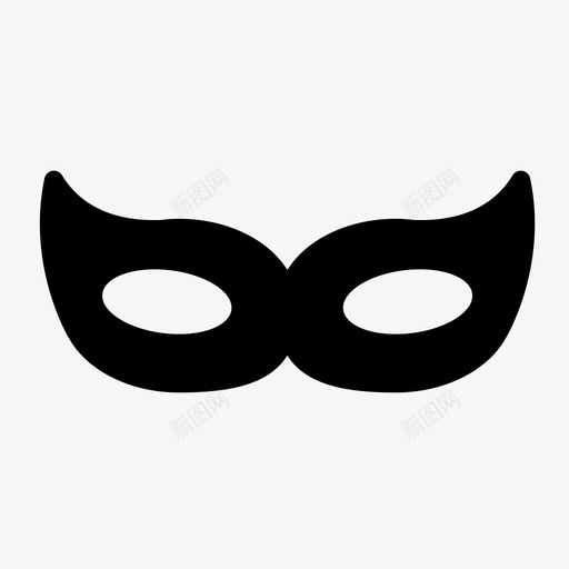 化装面具伪装面具斗篷图标svg_新图网 https://ixintu.com 伪装面具 化装面具 嘉年华 斗篷