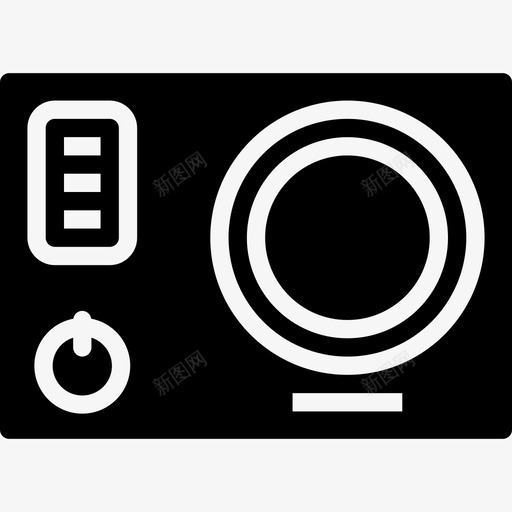Gopro设备11实心图标svg_新图网 https://ixintu.com Gopro 实心 设备11