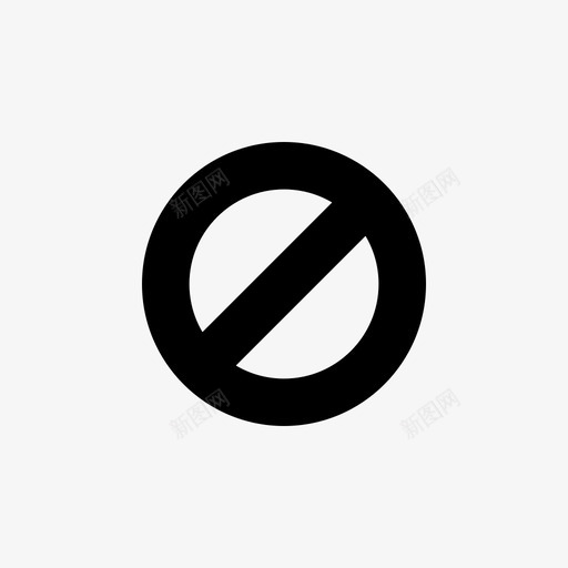 取消中断拒绝图标svg_新图网 https://ixintu.com mini-ui-ux-solid 中断 删除 取消 拒绝 禁用 错误