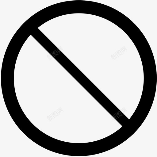 监控icon_结果_禁止svg_新图网 https://ixintu.com 监控icon_结果_禁止