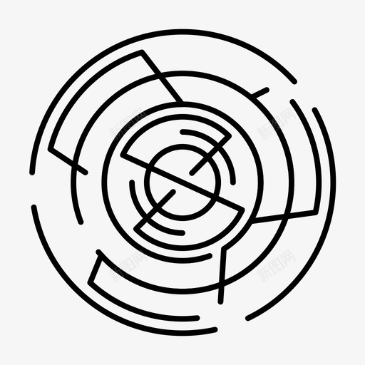 复杂性业务挑战图标svg_新图网 https://ixintu.com feb web 业务 复杂性 挑战 概念 界面 迷宫 集合