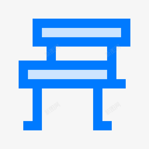 健身酒吧体操4蓝色图标svg_新图网 https://ixintu.com 体操4 健身酒吧 蓝色