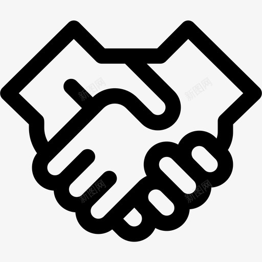握手税15直系图标svg_新图网 https://ixintu.com 握手 直系