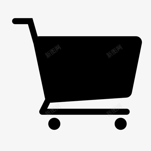 购物车电子商务购物图标svg_新图网 https://ixintu.com 手推车 电子商务 购物 购物车