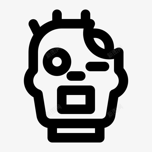 僵尸恐怖幻想图标svg_新图网 https://ixintu.com 万圣节 僵尸 幻想 幽灵 恐怖