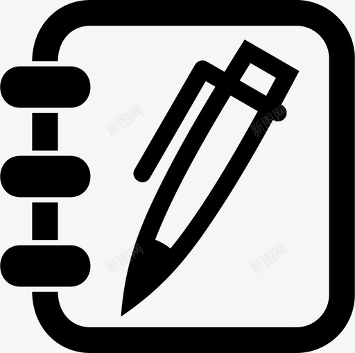 编辑更正钢笔图标svg_新图网 https://ixintu.com 文本 更正 编辑 钢笔 铅笔