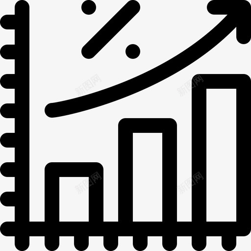图表税项13线性图标svg_新图网 https://ixintu.com 图表 税项13 线性
