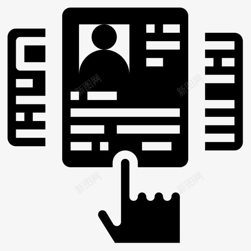 新闻人力资源49填充图标svg_新图网 https://ixintu.com 人力资源 填充 新闻