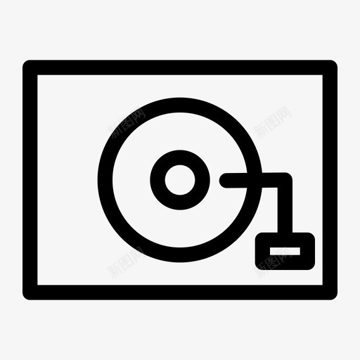 音乐播放器音频设备图标svg_新图网 https://ixintu.com 设备 音乐播放器 音频