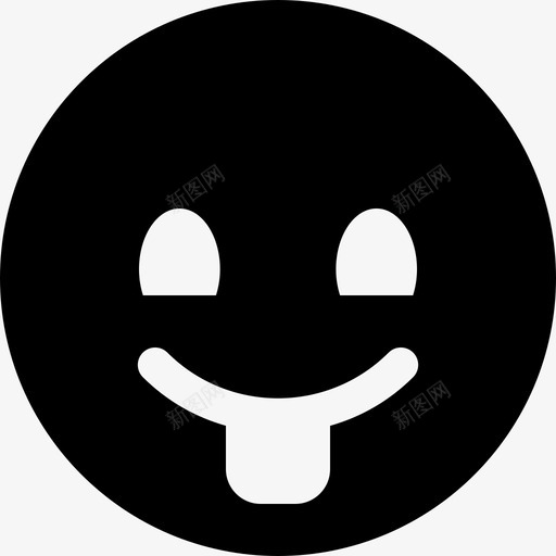 表情符号舌头表情符号讽刺图标svg_新图网 https://ixintu.com 杂项大纲1 表情符号 表情符号舌头 讽刺