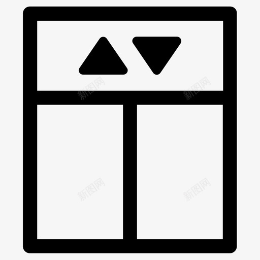 电梯大楼楼层图标svg_新图网 https://ixintu.com 大楼 楼层 电梯 酒店