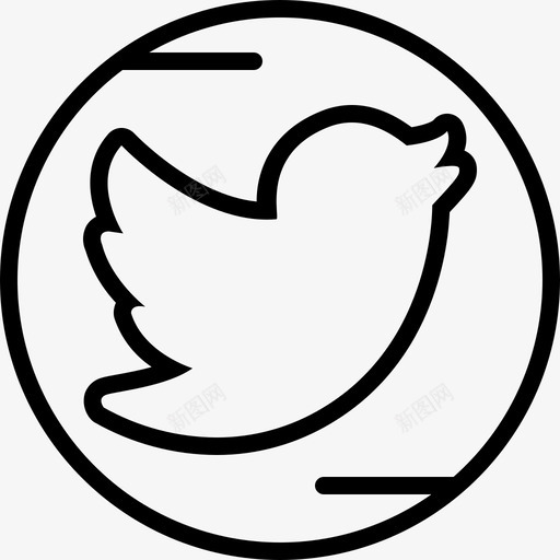 社交媒体应用程序关注图标svg_新图网 https://ixintu.com 关注 应用程序 技术 消息 社交媒体