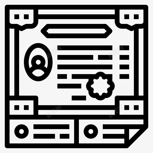 债券息票金融图标svg_新图网 https://ixintu.com 债券 基金 息票 政府 科技 金融