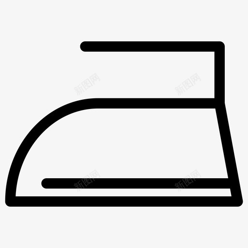熨斗护理织物图标svg_新图网 https://ixintu.com 护理 洗衣 熨斗 织物