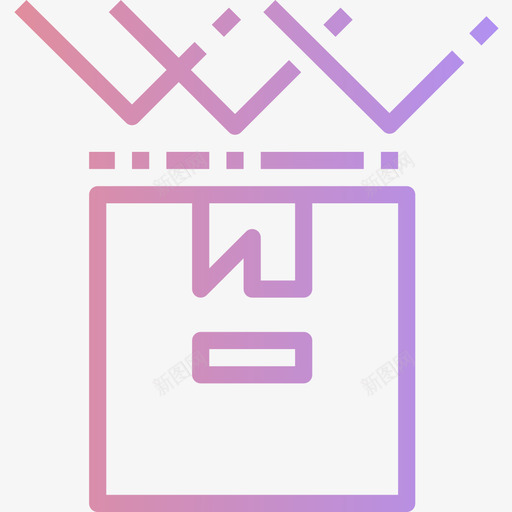 53号输送箱梯度图标svg_新图网 https://ixintu.com 53号输送箱 梯度