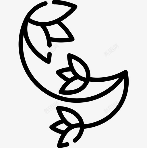 花卉花卉2线性图标svg_新图网 https://ixintu.com 线性 花卉设计 花卉设计2