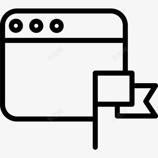 浏览器windows应用程序大纲图标svg_新图网 https://ixintu.com windows 大纲 应用程序 浏览器