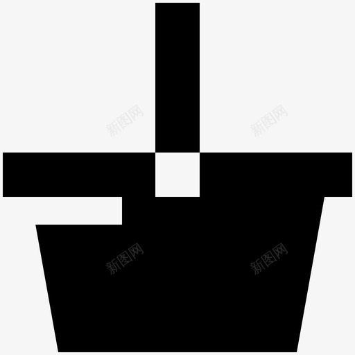购物车购物篮电子商务图标svg_新图网 https://ixintu.com 推车 电子商务 购物 购物篮 购物车 顶部搜索