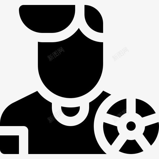足球运动员体育化身8已填充图标svg_新图网 https://ixintu.com 体育化身8 已填充 足球运动员