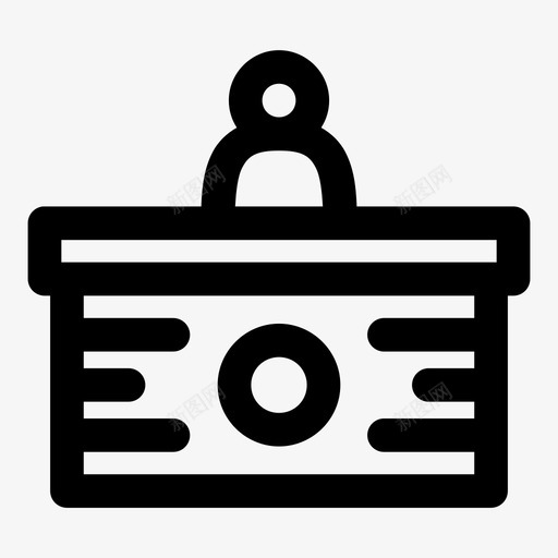 接待处前台酒店图标svg_新图网 https://ixintu.com 人员 前台 接待处 服务 酒店