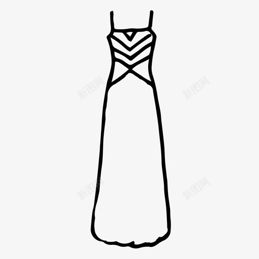 衣服素描衣柜图标svg_新图网 https://ixintu.com 手绘 素描 衣服 衣柜