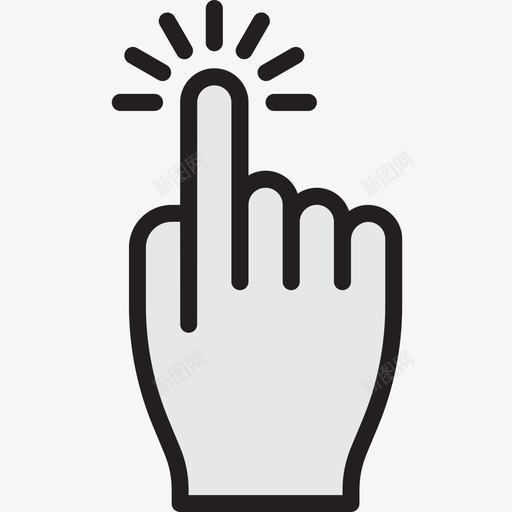 触摸屏智能手表线性颜色图标svg_新图网 https://ixintu.com 智能手表 线性颜色 触摸屏
