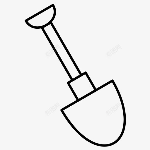 建筑农场花园图标svg_新图网 https://ixintu.com 农场 园艺 建筑 花园 铲子