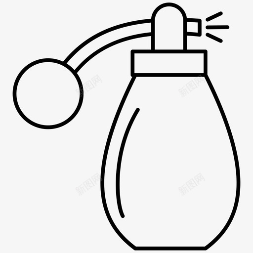香水气味图标svg_新图网 https://ixintu.com 气味 香水