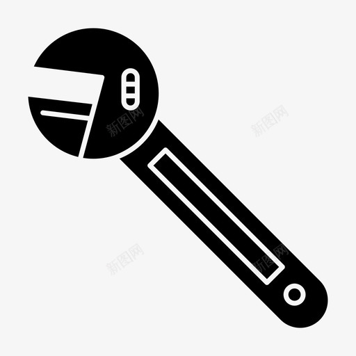 扳手选件工具图标svg_新图网 https://ixintu.com 工具 建筑和建筑 扳手 选件