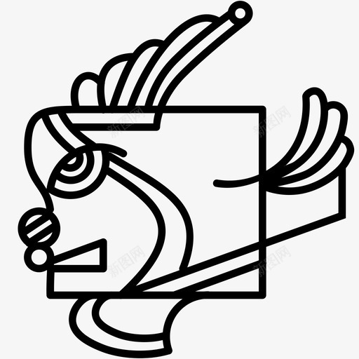 海洋动物人工制品鱼图标svg_新图网 https://ixintu.com 人工 制品 动物 海洋 海鲜 艺术