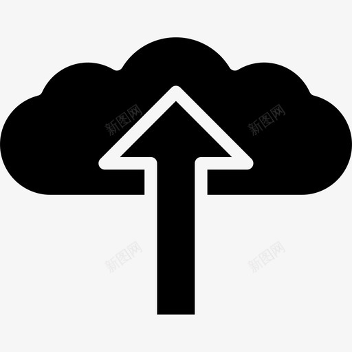 云计算计算机25填充图标svg_新图网 https://ixintu.com 云计算 填充 计算机25