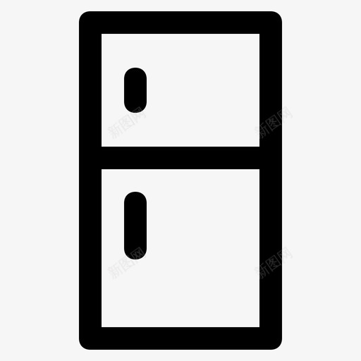 冰箱家智能图标svg_新图网 https://ixintu.com 冰箱 家 智能 智能家居