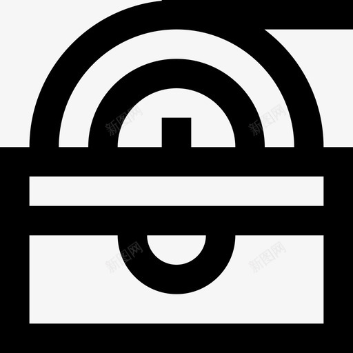 牙线牙医23线状图标svg_新图网 https://ixintu.com 牙医23 牙线 线状