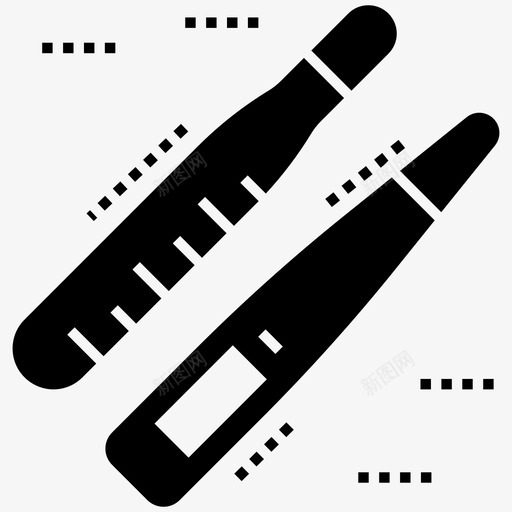 采血器血糖仪医疗设备图标svg_新图网 https://ixintu.com 医疗器械 医疗设备 紧急救援字形图标包 血糖仪 采血器 验血机