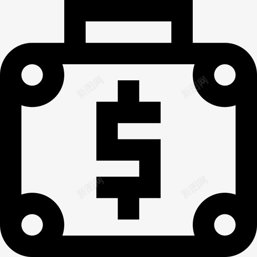 钱袋扑克轮廓直线图标svg_新图网 https://ixintu.com 扑克 直线 轮廓 钱袋