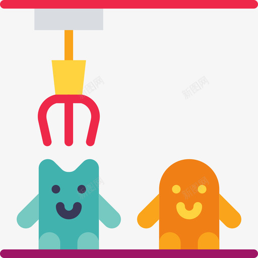 爪形赌博11扁平图标svg_新图网 https://ixintu.com 扁平 爪形 赌博11