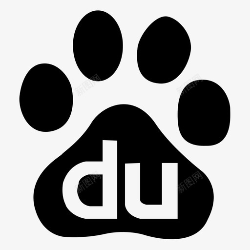 社交-百度svg_新图网 https://ixintu.com 社交-百度