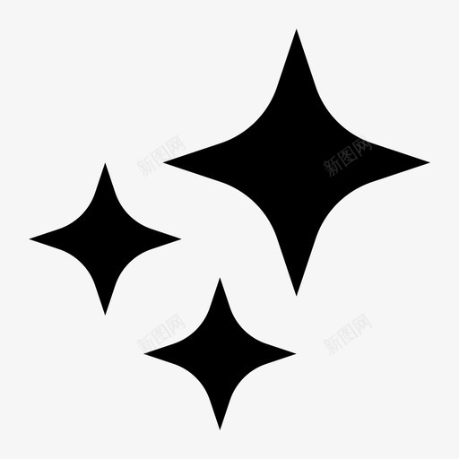 恒星天文学星座图标svg_新图网 https://ixintu.com 健康 固体 天文学 太空 恒星 星座 科学 闪烁