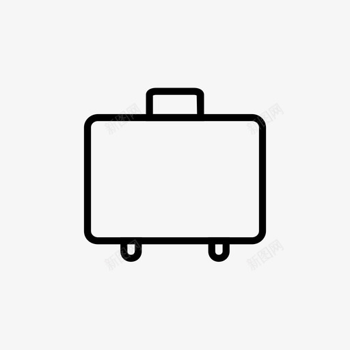 行李行李领取处商务图标svg_新图网 https://ixintu.com 商务 手提箱 行李 领取