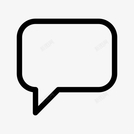 信息聊天短信息图标svg_新图网 https://ixintu.com 信息 基本用户界面图标中等 文本 短信息 聊天 语音