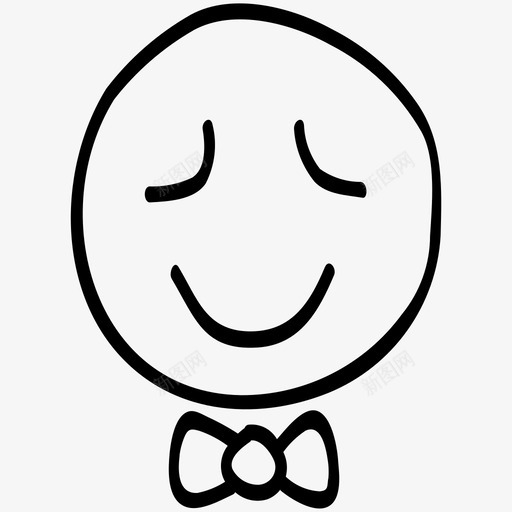 开心表情开朗微笑图标svg_新图网 https://ixintu.com 开心表情 开朗 微笑 笑脸