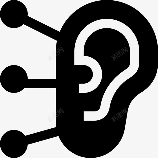 针灸替代医学4填充图标svg_新图网 https://ixintu.com 填充 替代医学4 针灸
