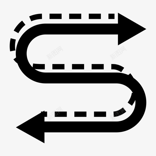 规划路线与实际路线的叠合度svg_新图网 https://ixintu.com 规划路线与实际路线的叠合度