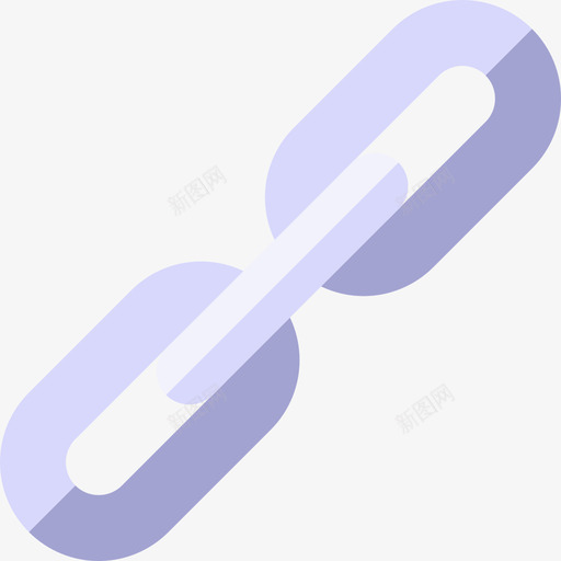 Link社交媒体75扁平图标svg_新图网 https://ixintu.com Link 媒体 扁平 社交