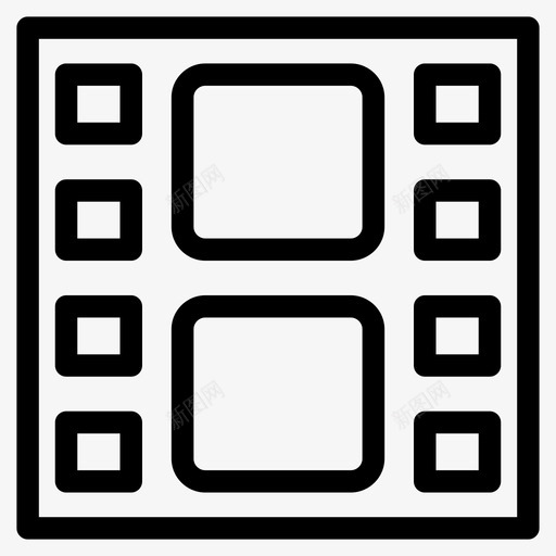 电影卷电影唱片图标svg_新图网 https://ixintu.com 唱片 电影 电影卷 电影大纲
