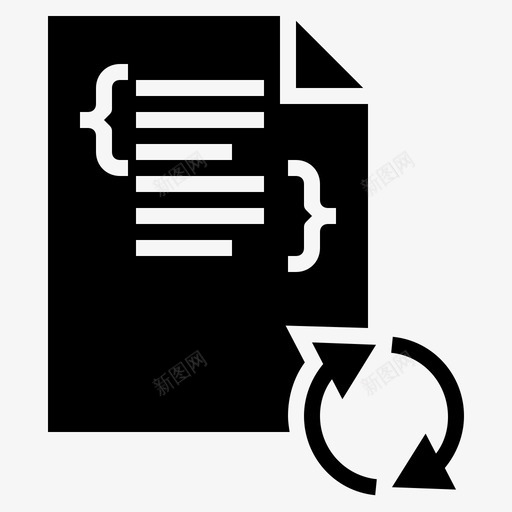 编程软件开发软件工程图标svg_新图网 https://ixintu.com 代码重用 源代码 编程 软件工程 软件开发
