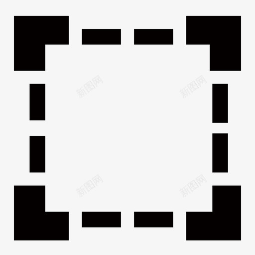 框选svg_新图网 https://ixintu.com 框选