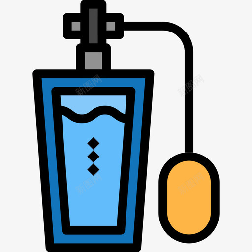 古龙水化妆品2线性颜色图标svg_新图网 https://ixintu.com 化妆品 古龙 线性 颜色