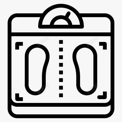 体重饮食保健图标svg_新图网 https://ixintu.com 体重 体重秤 保健 健身大纲 饮食