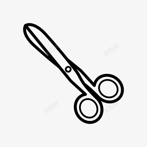 金属剪刀刀片剪图标svg_新图网 https://ixintu.com 刀片 剪 剪刀 办公用品 金属剪刀